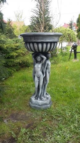 Waza grecka-kobiety,donica,wazon na kwiaty!Okazja!