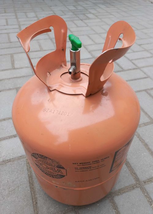 Пустой баллон из под Фреона для изготовления подделок