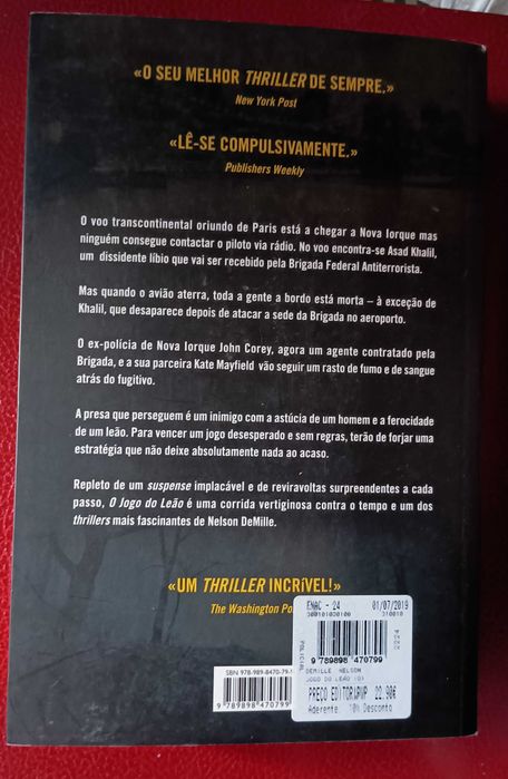 O Jogo do Leão - Nelson DeMille