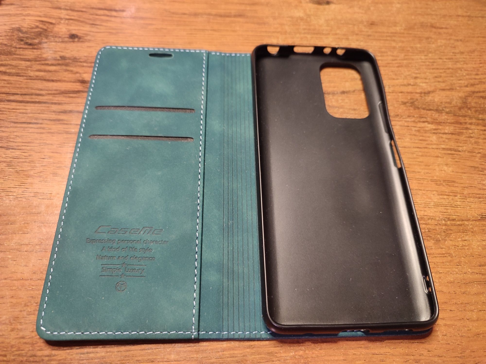 Чехол книжка CaseMe  на Xiaomi Note 10 Pro Green