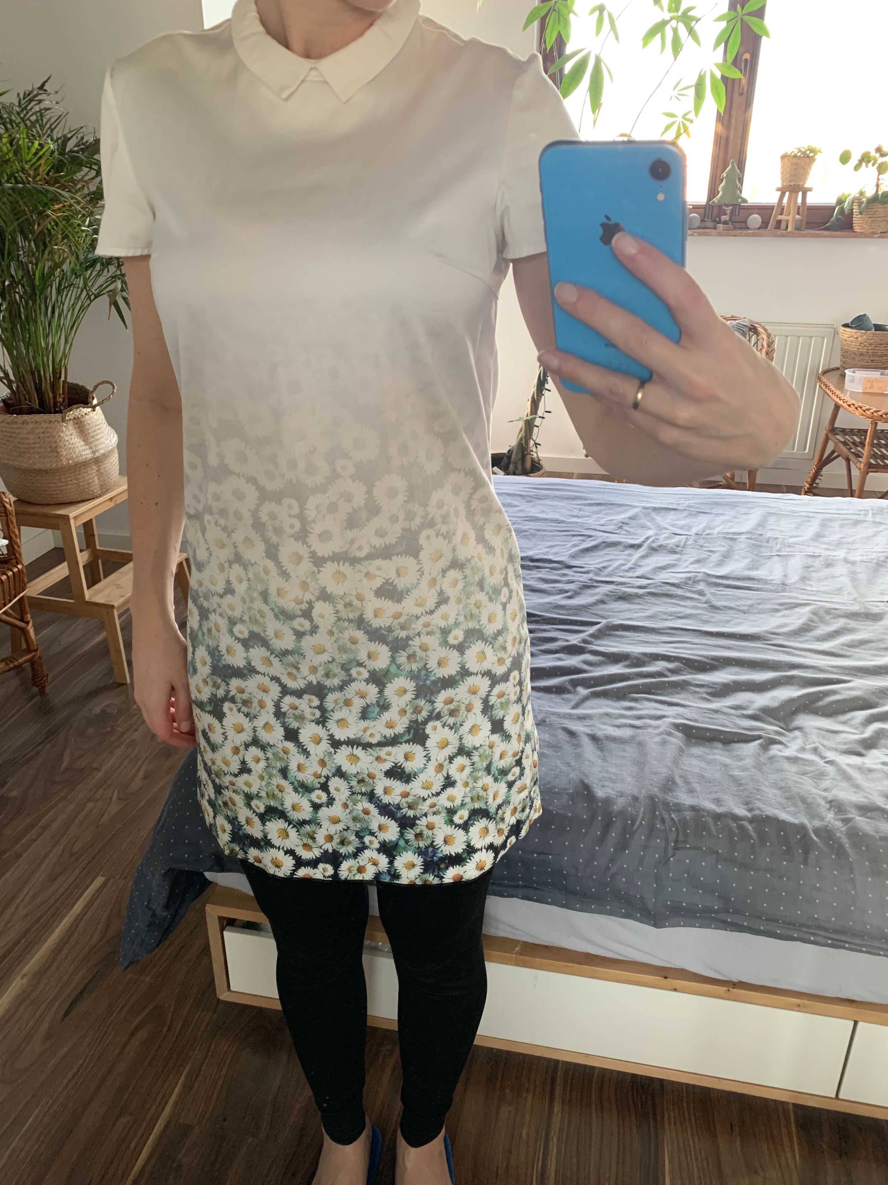 Tunika/sukienka Mohito, kwiaty ombre
