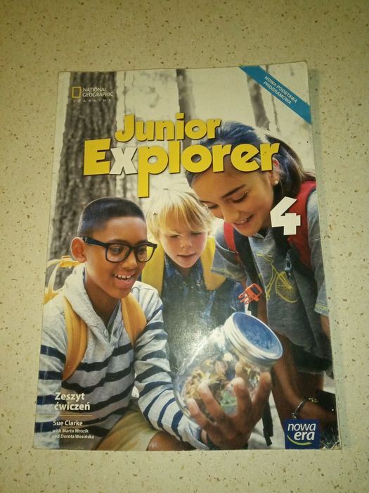 Angielski junior Explorer 4 ćwiczenia zapisane