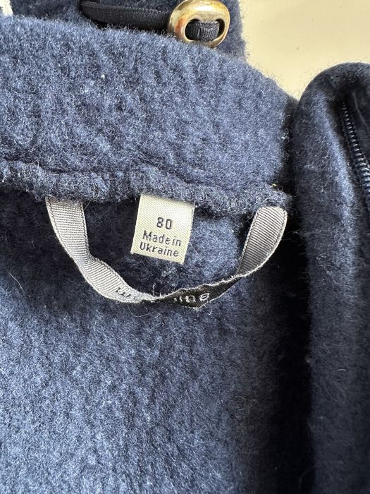 Kombinezon merino rękawiczki kominiarka buciki zestaw zimowy 80 cm