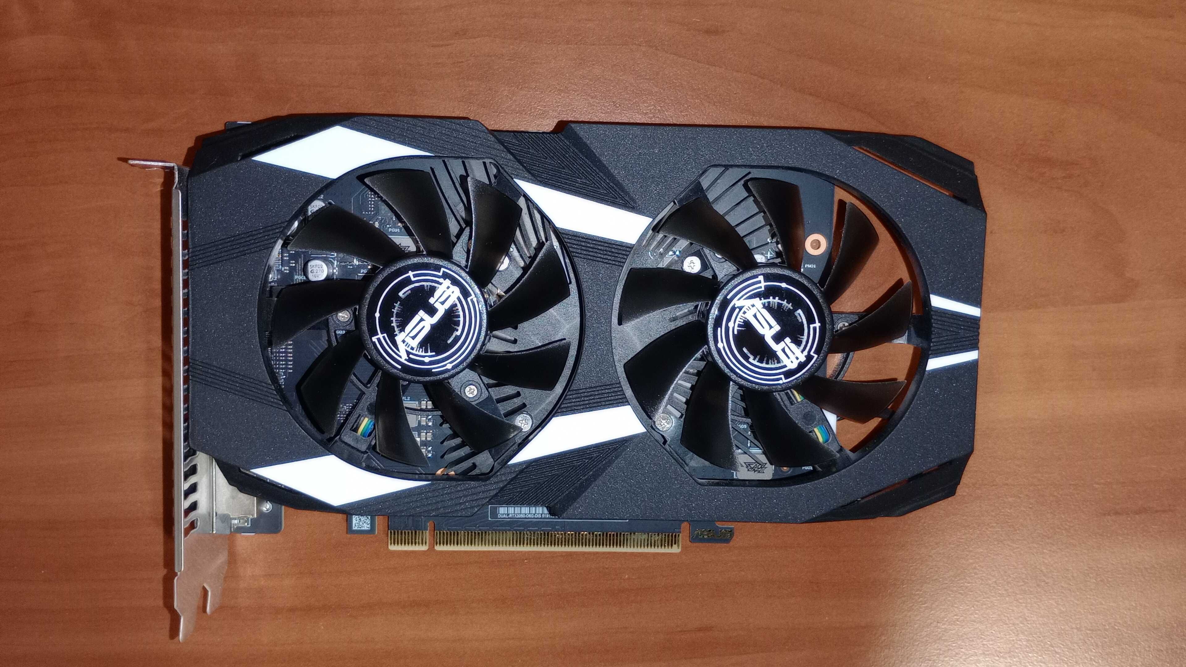 Відеокарта ASUS PCI-Ex GeForce RTX 3050 Dual OC Edition 6GB GDDR6