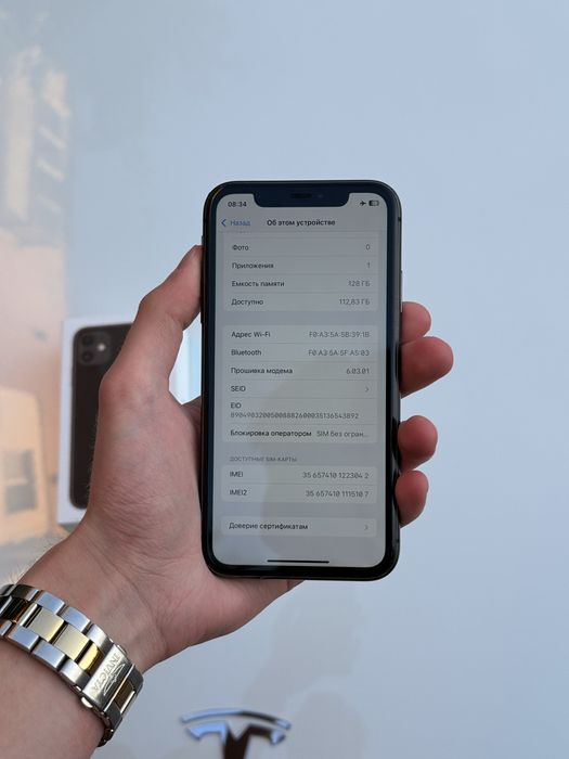 Iphone 11 128 gb neverlock black