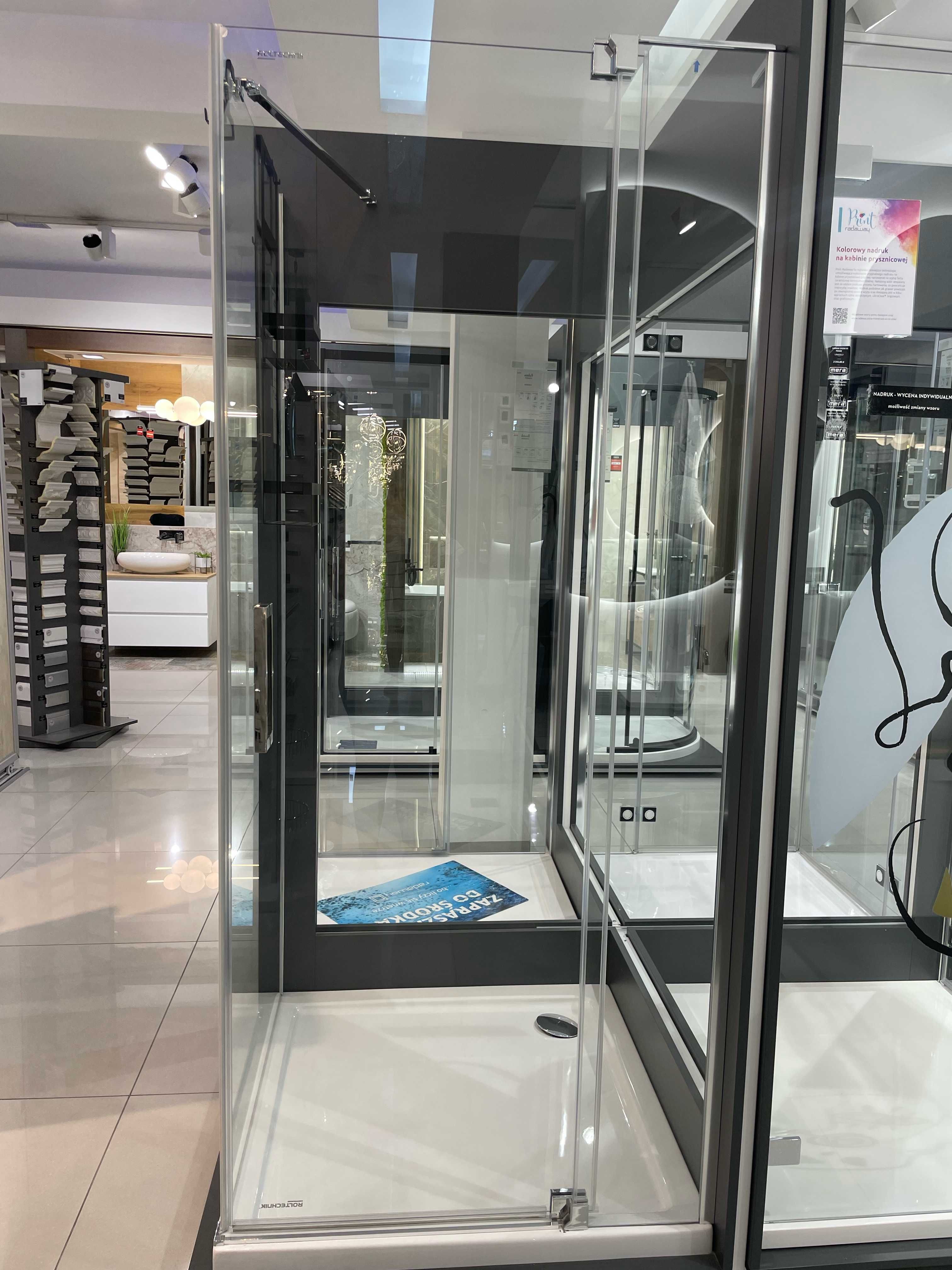 Kabina z brodzikiem 90x90 Roth Elegant Neo - POEKSPOZYCYJNA