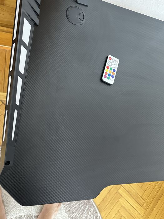 Комп'ютерний стіл Xtrike ME DK-05 Gaming Desk RGB Llight Black (DK-05)