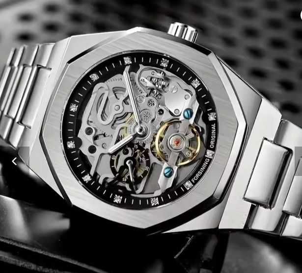 Zegarek Forsining SZKIELETOWY Mechaniczny-Automatyczny Tourbillon