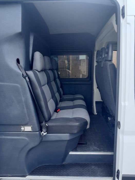 Fiat Ducato L3H2 Brygadowka 6-osobowy Hak 2.3. 130 koni 2018r