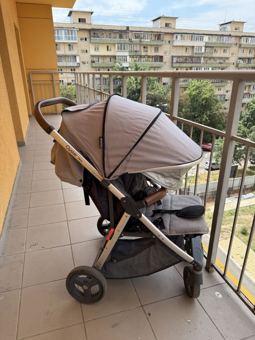 Прогулянкова коляска візок дитячий BabyStyle Oyster Zero сіра
