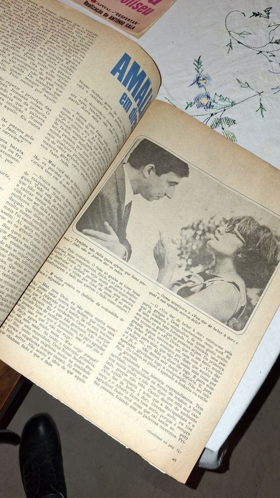 Amália Rodrigues revista Musidisco n1 1968