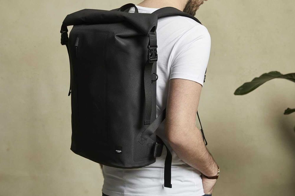 KNOMO Cromwell Rolltop 16 водонепроницаемый рюкзак для ноутбука.-30%
