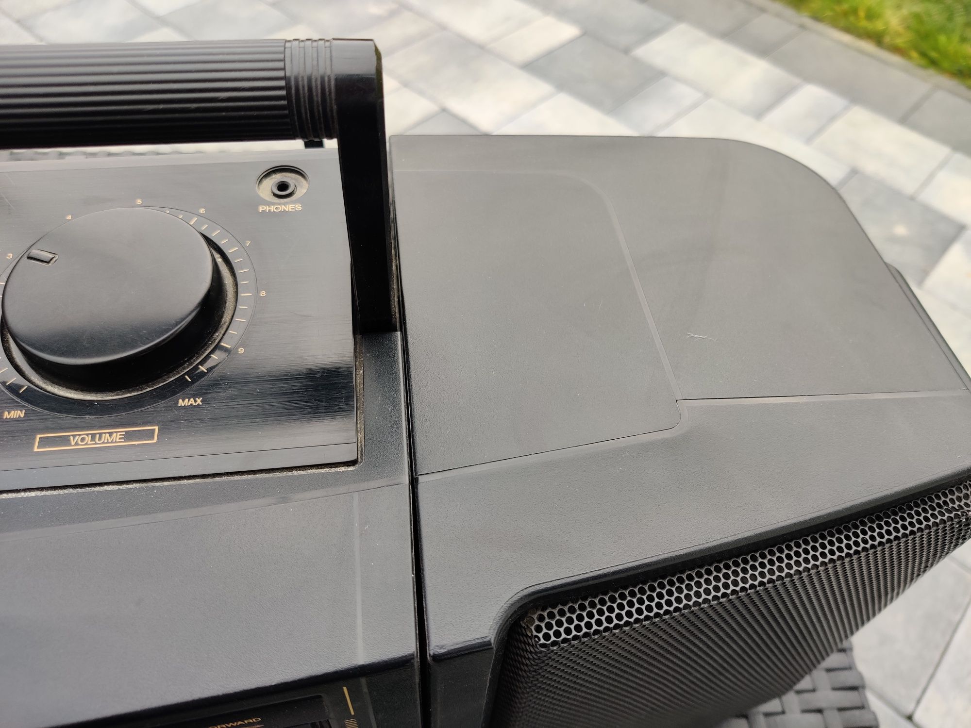Rzadki boombox JVC PC-V66 radioodtwarzacz