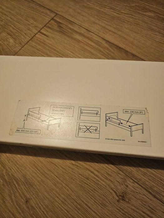 Barierka dla dziecka do łóżka IKEA