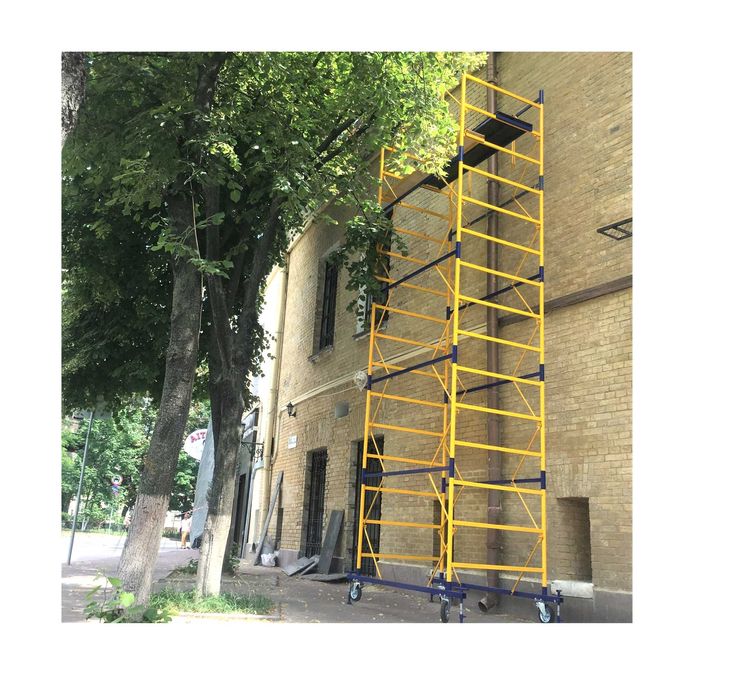 Вишка тура будівельні ліса 1,2х2 м 3 секції - висота 5 м риштування