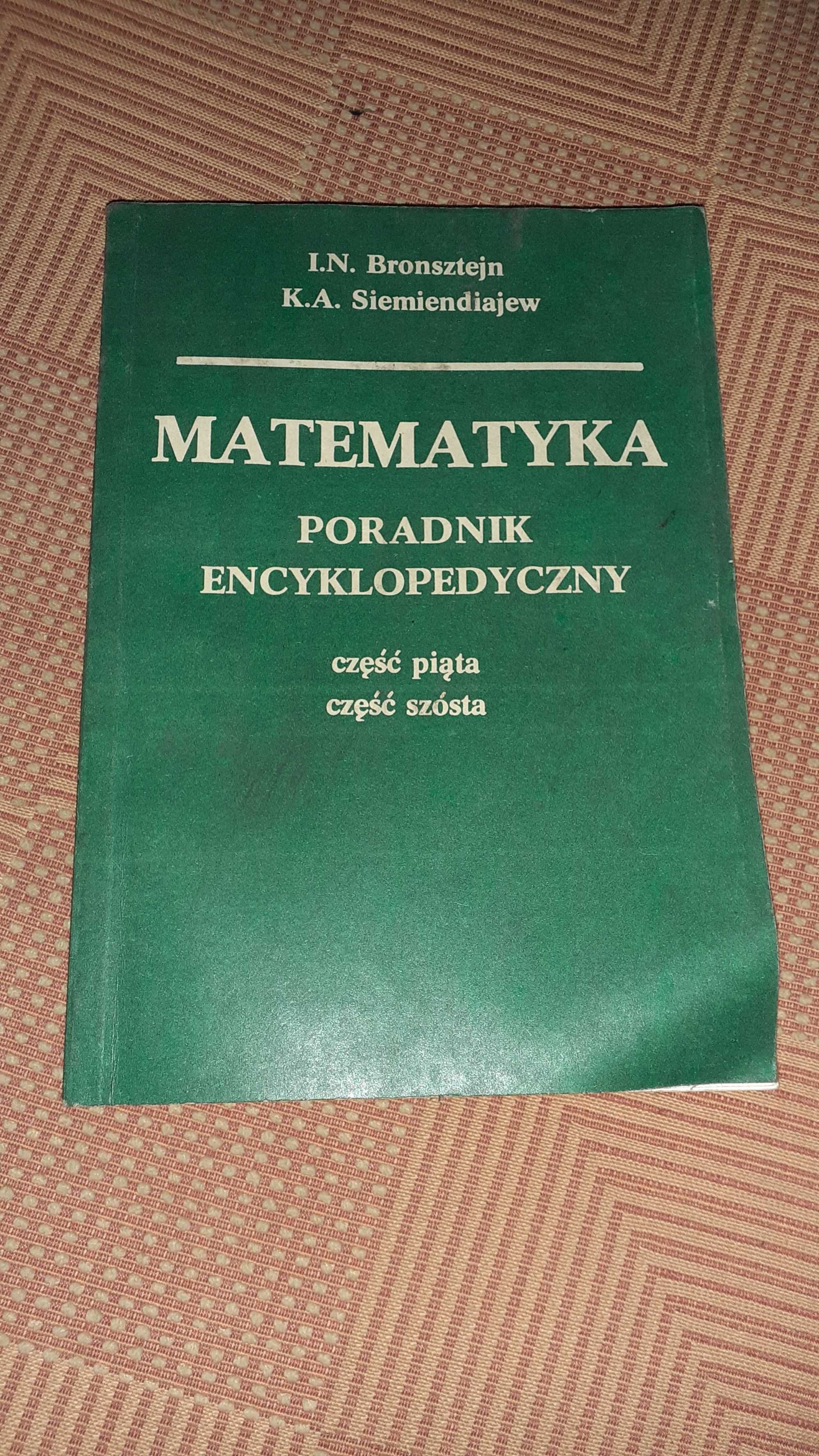 Matematyka poradnik encyklopedyczny