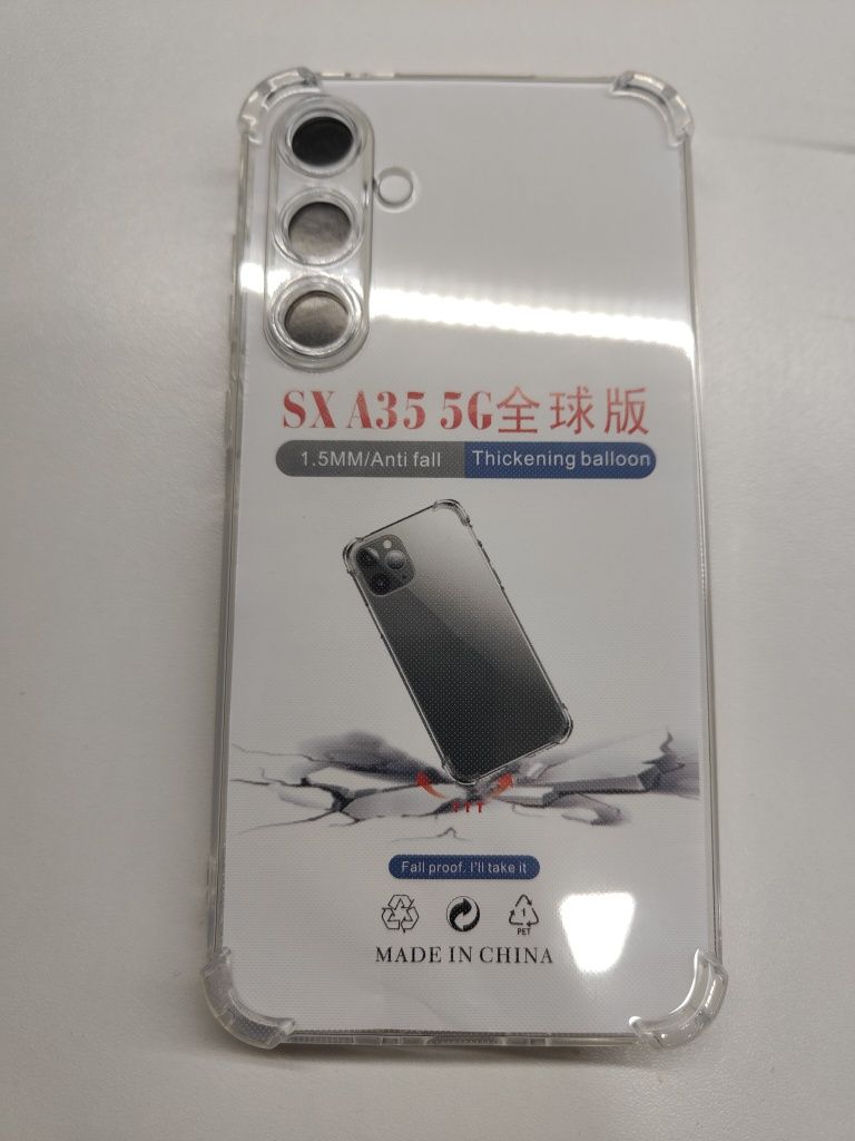 Miękkie przezroczyste etui plecki do Samsung Galaxy A35