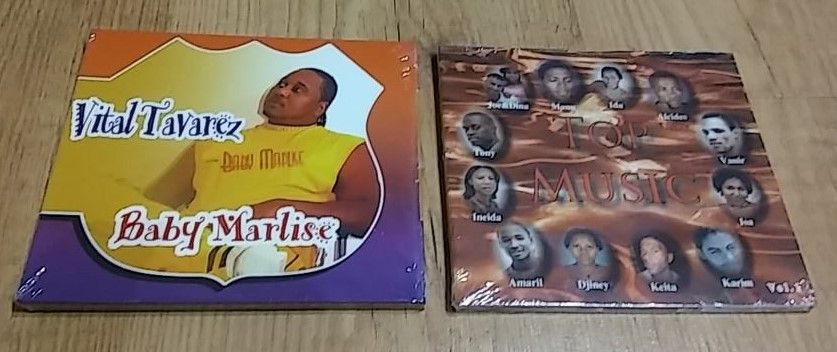 CD Vital Tavarez + CD Top Music (selados)
