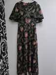 Sukienka w kwiatki leygil London vintage retro