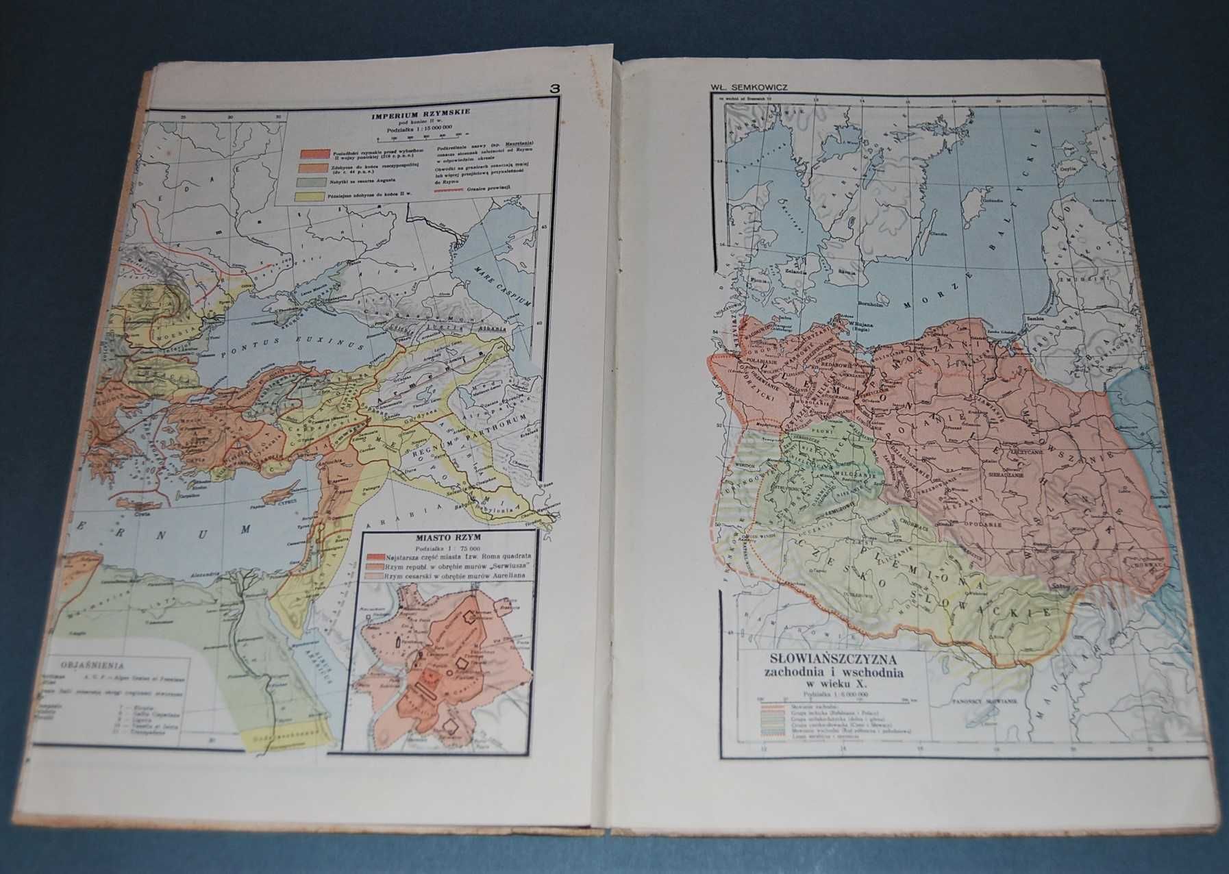 Mały Atlas Historyczny Wyd 1962r Starocia