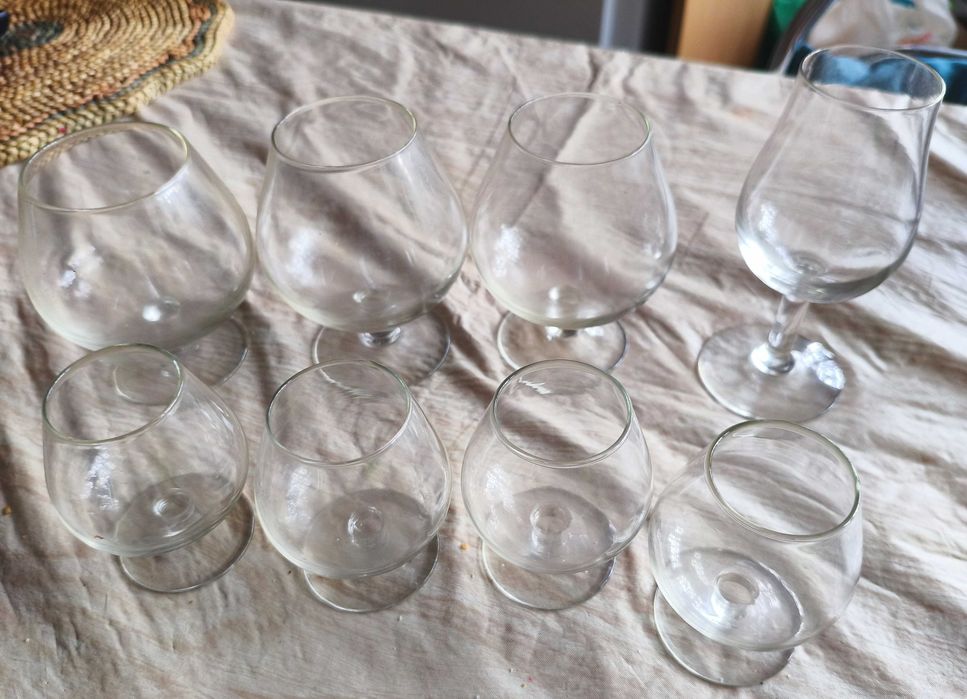 Conjunto 8 cálices variados