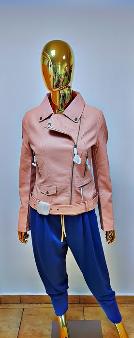 Ramoneska eko-skóra damska