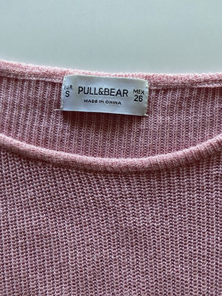 Camisola verão Pull & Bear tam S rosa