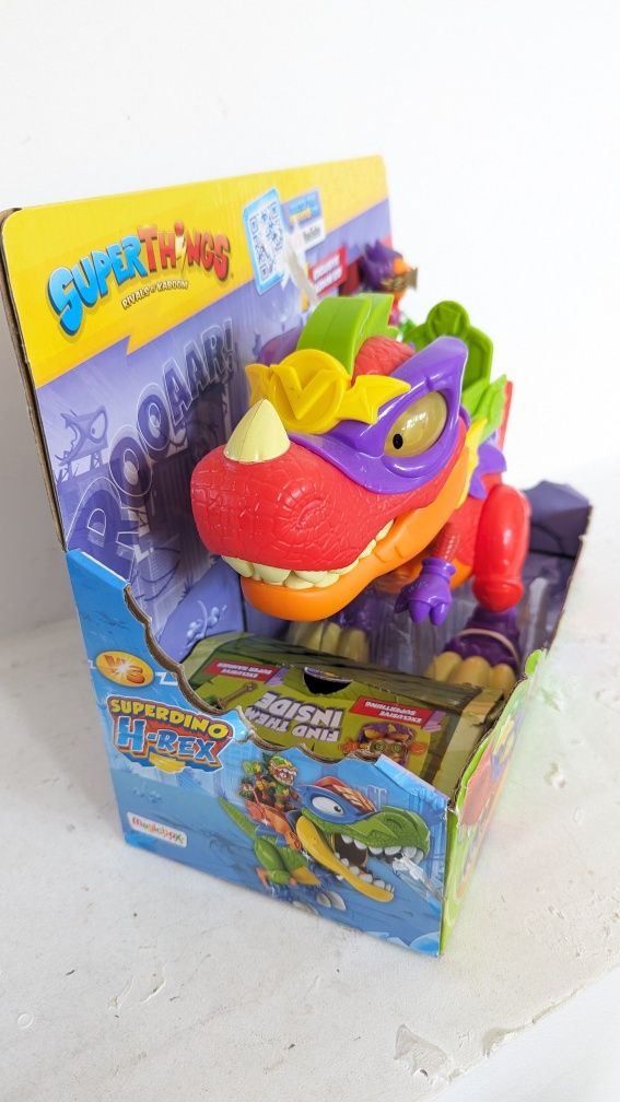 SuperThings V‑REX Superdino robot figurka złoczyńcy + akcesoria
126,90