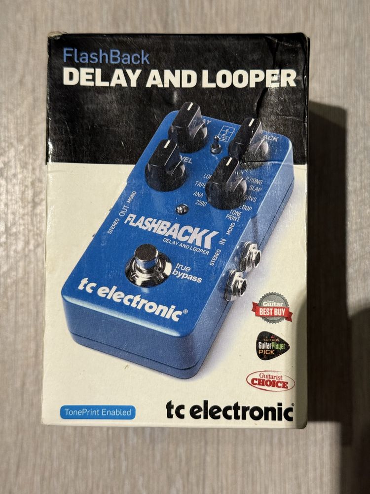 Pedal Delay TC Eletronics Flashback