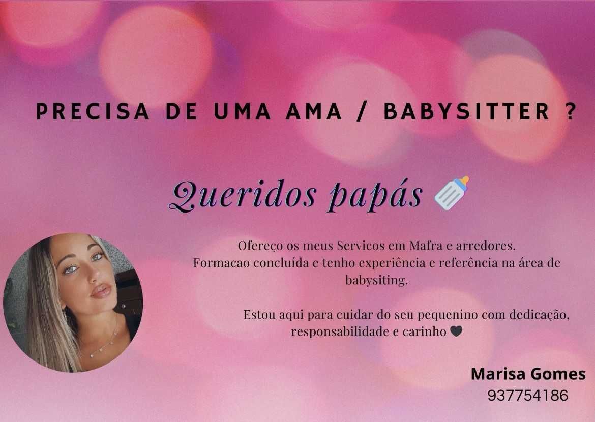 Serviço de ama / babysiting