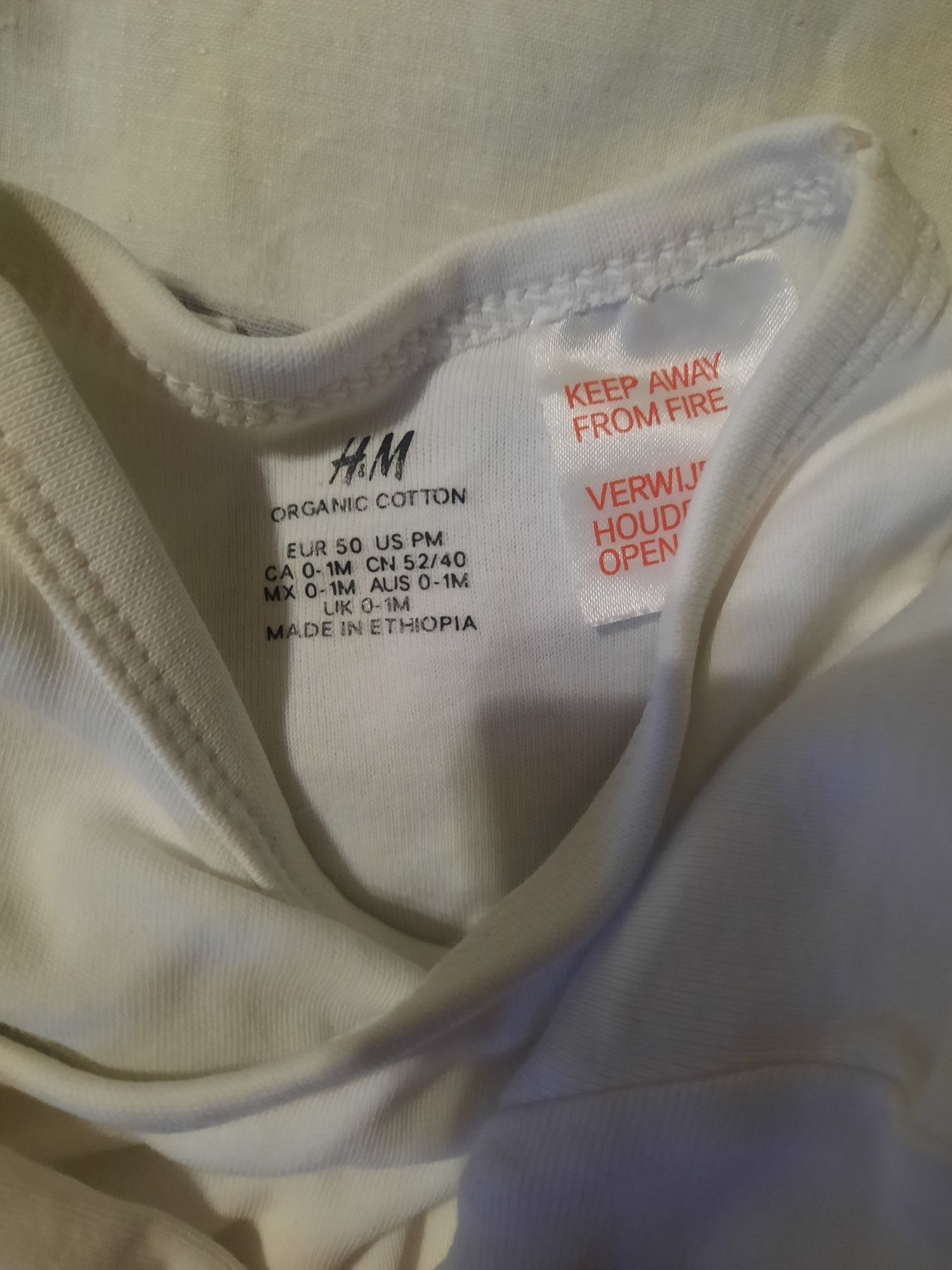 Набір бодіків H&M 56 розмір