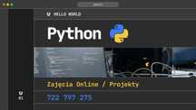 Programowanie w Python | Zajęcia indywidualne | Projekty na zlecenie