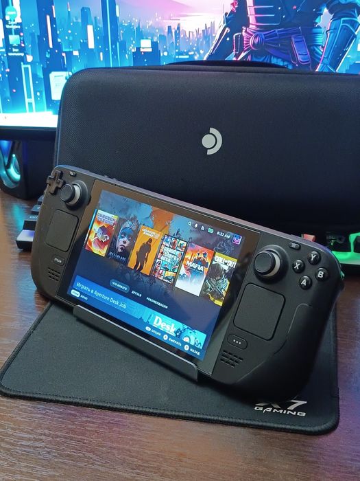 Ігрова консоль Steam Deck 512GB ÷ micro SD 512 +багато ігор+ДокСтанція
