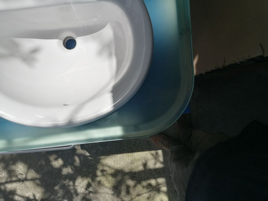 Lavatorio + base em inox