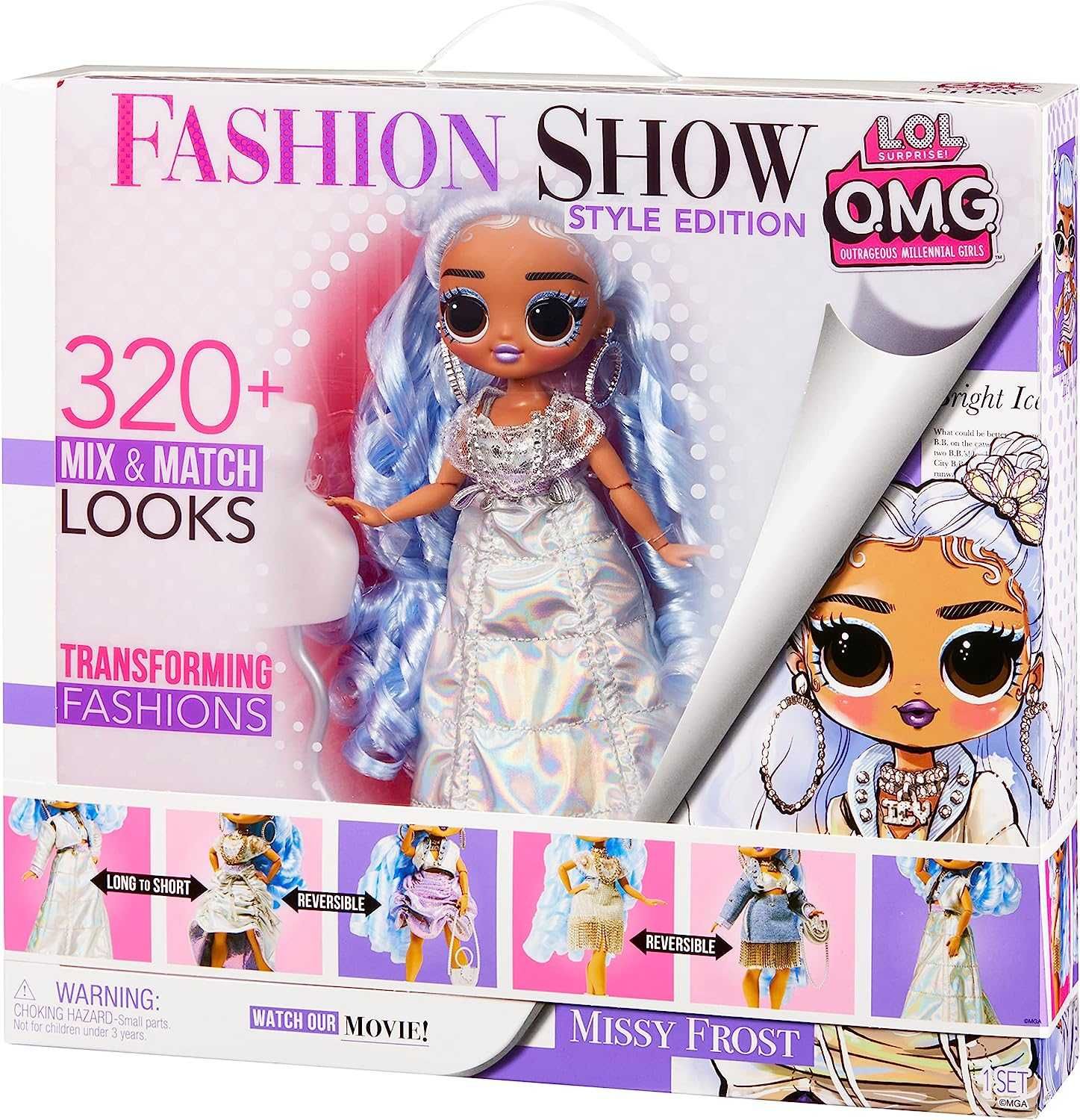 Лялька лол LOL Surprise OMG Fashion Missy Frost Оригінал 25 см