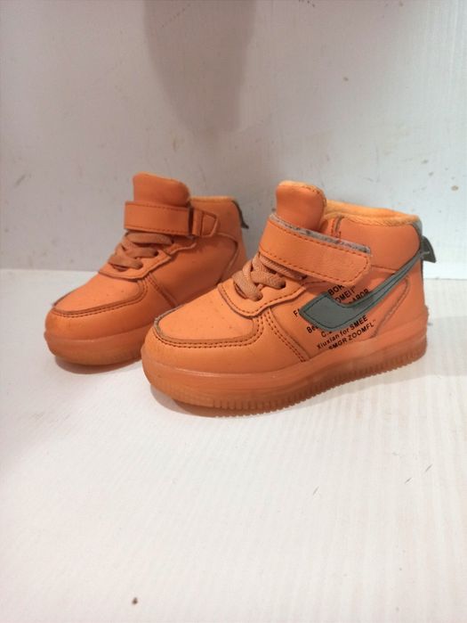 Хайтопи хайтопы кроссовки 14,5 теплые на флисе весна утеплені кросівки