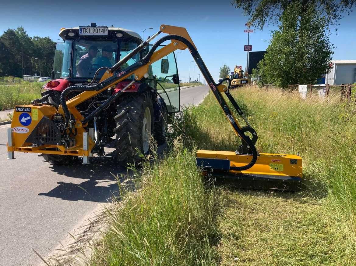 Kosiarka wysięgnikowa DEX450 Produkt polski! Dostępna od ręki. Okazja.