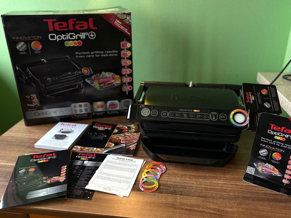 Гриль Tefal OptiGrill+ у ідеальному стані