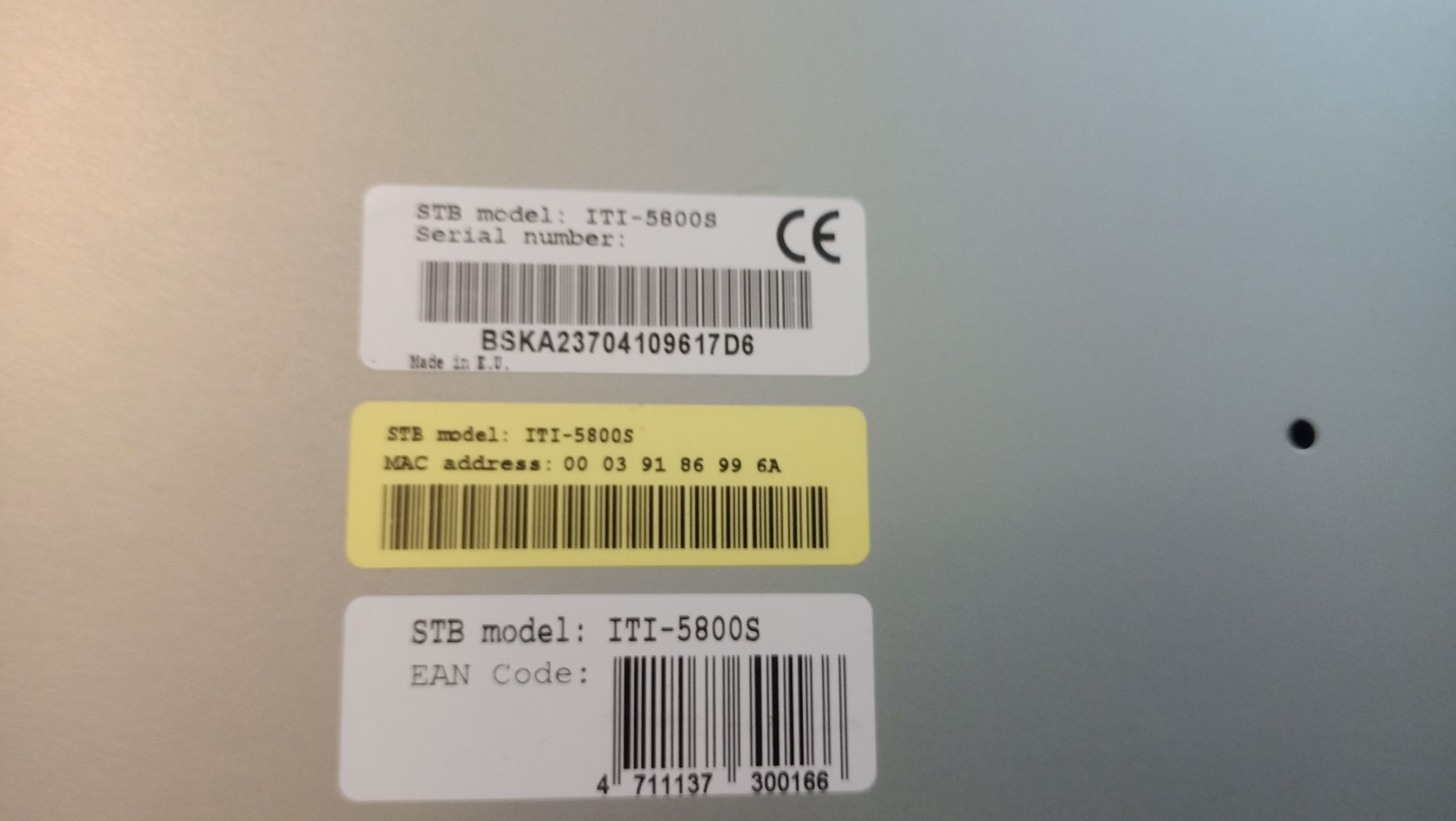 Dekoder ITI - 5800s