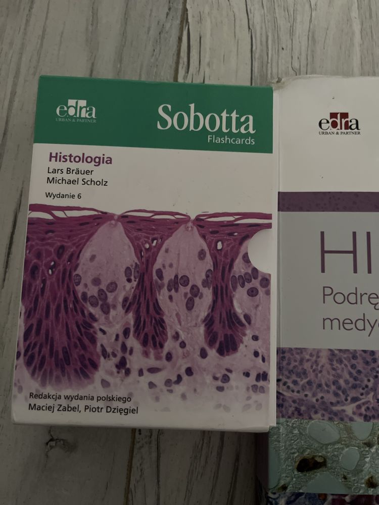 Histologia Zabel i fiszki sobotta