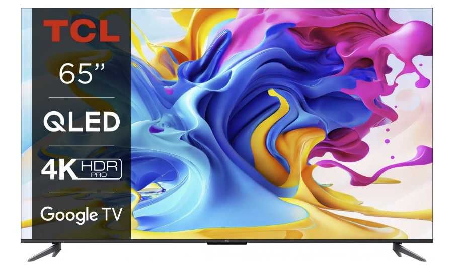 Telewizor TCL 65C645 QLED 4K Google TV Dolby Vision Dolby Atmos