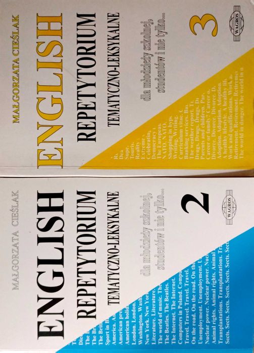 English Repetytorium Tematyczno-leksylane Cieślak 2 i 3