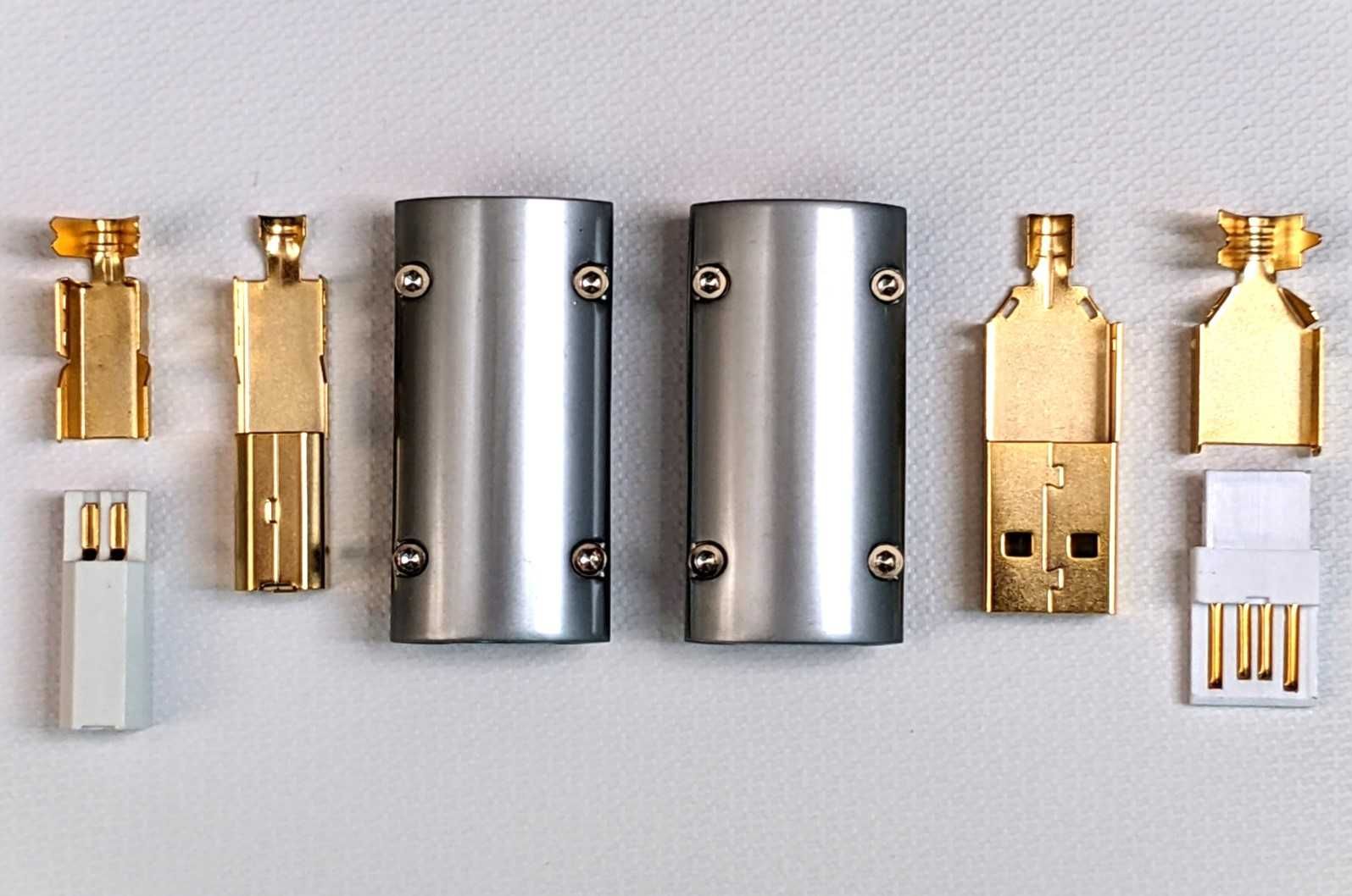 Monosaudio® • A50G/B50G • USB A • USB B • Hi-Fi USB • 24K Gold Plated