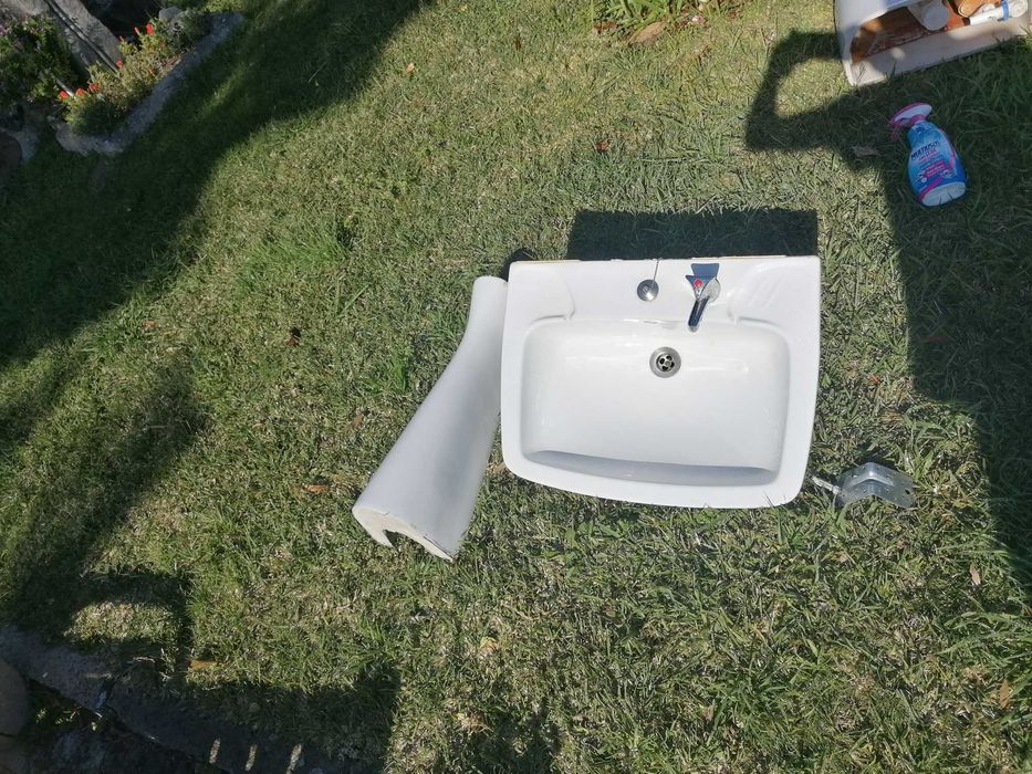 Conjunto lavatório wc