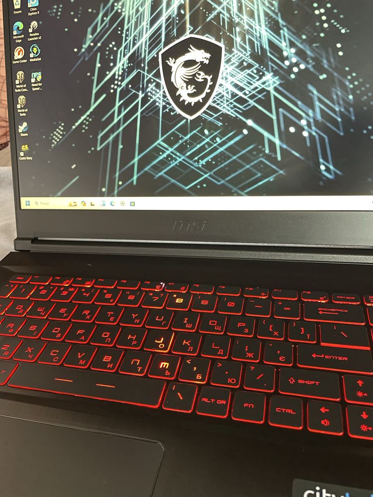 Ігровий Ноутбук msi
