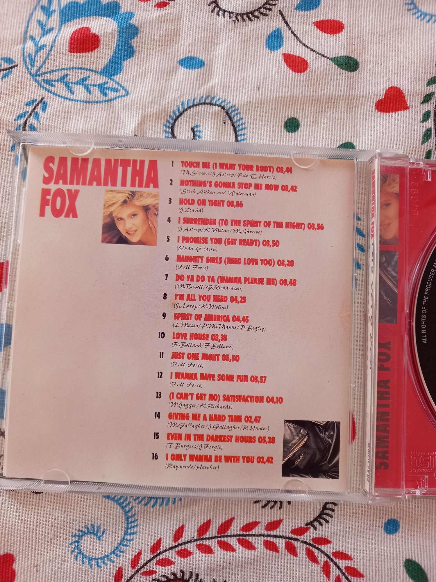 Cd Samantha Fox the very best