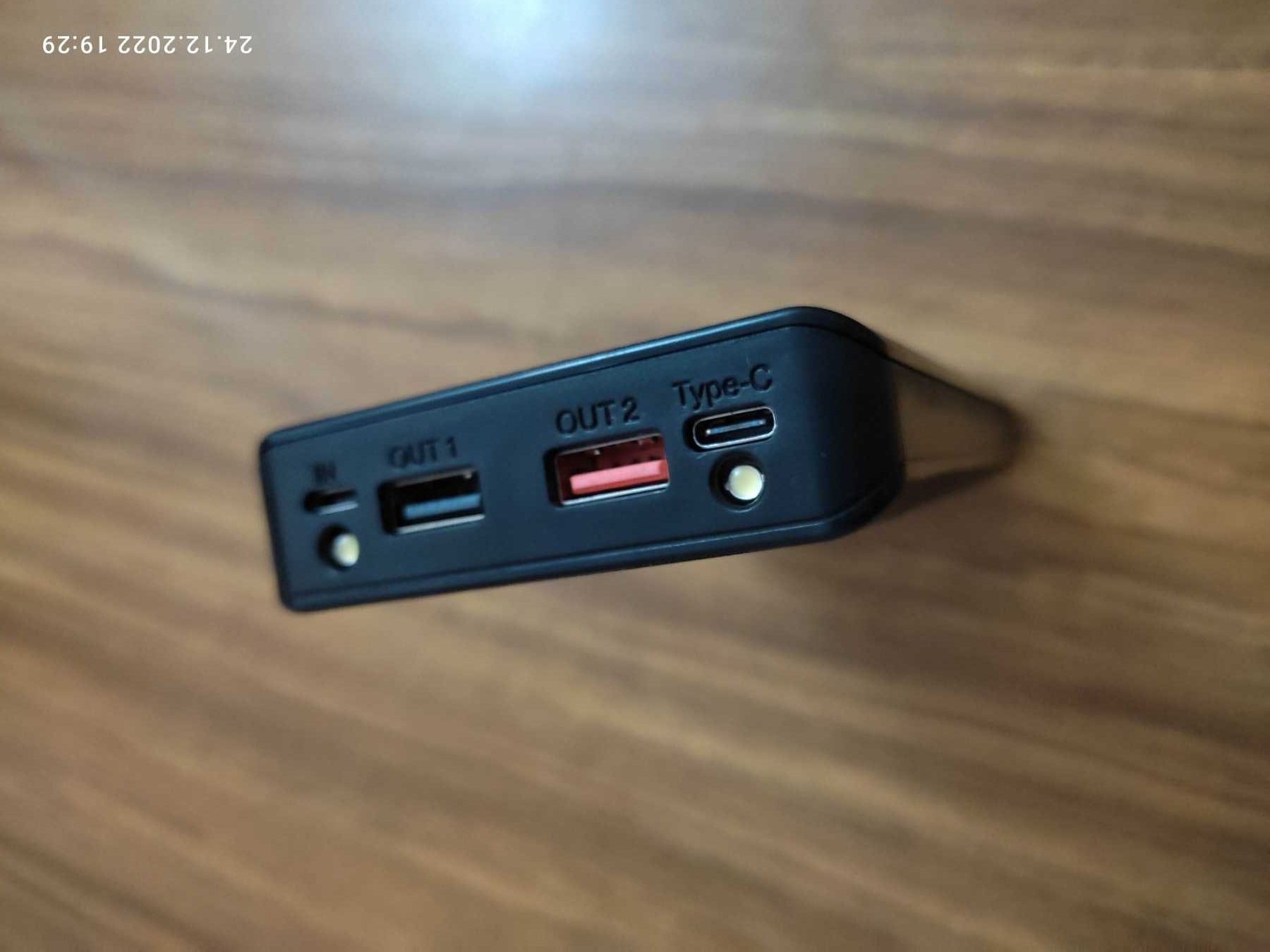 Павербанк корпус для сборки 8*18650 QC PD 3.0 USB Type C на гвинтах