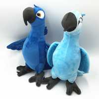 Пара плюшевих іграшок папуг Блу та Перлинка Ріо