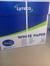 Papier Lyreco A4 80g 5 ryz po 500 white