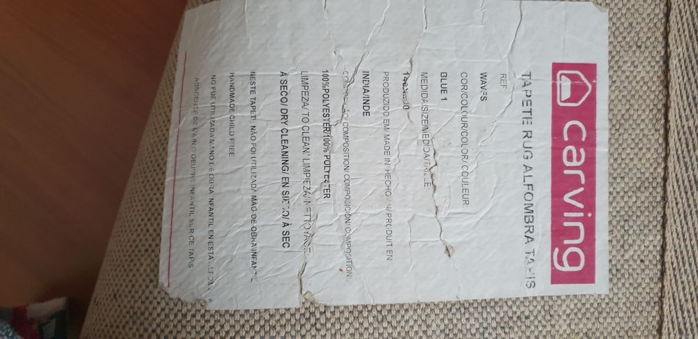 Tapetes da Carving pêlo comprido